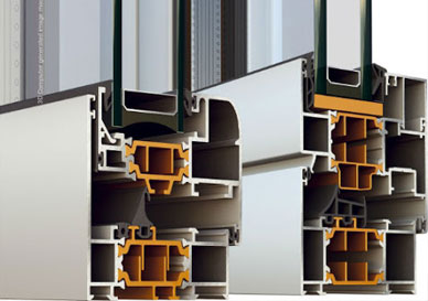 组成断桥的铝窗的价值是几多？